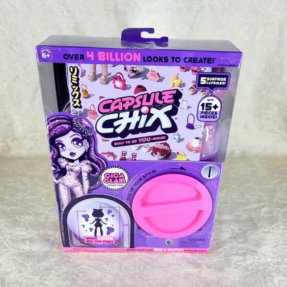 Capsule Chix Doll S1 Sweet Circuits Giga Glam CTRL ALT Magic Holo Glow New